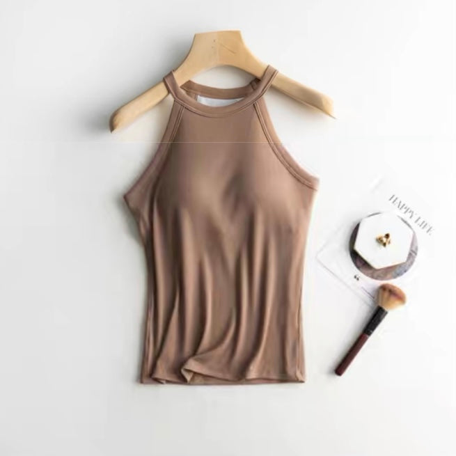 Kao Halter Neck Built In Bra Camisole